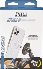 Nite Ize Steelie Orbiter Plus Cup Holder Kit 360-Degree MagSafe Magnetic Mount