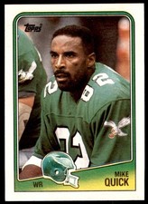 1988 Topps Mike Quick Philadelphia Eagles #237