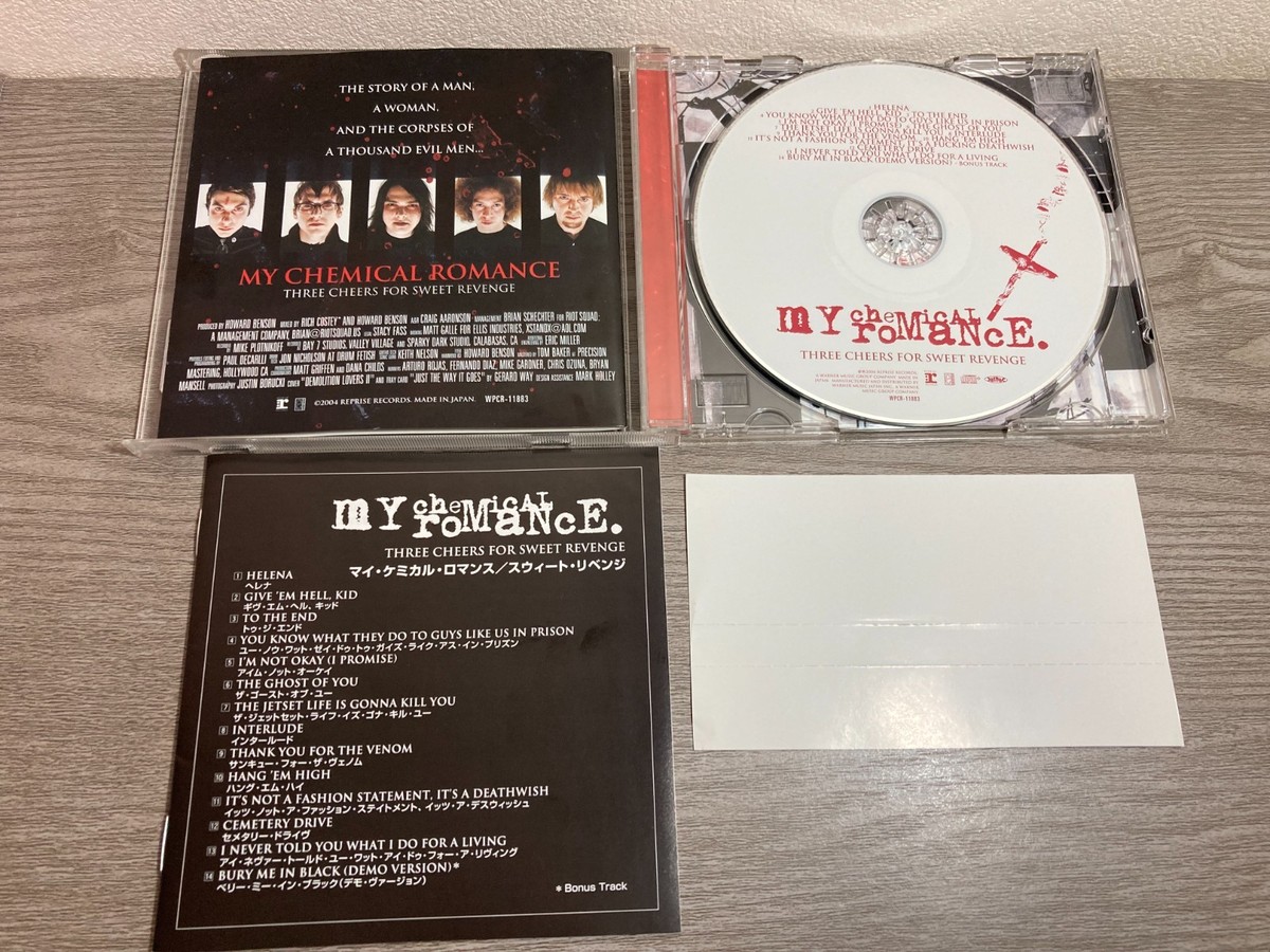 Three Cheers for Sweet Revenge by My Chemical Romance (CD, Jul