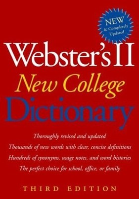 Webster's II New College Dictionary, American Heritage