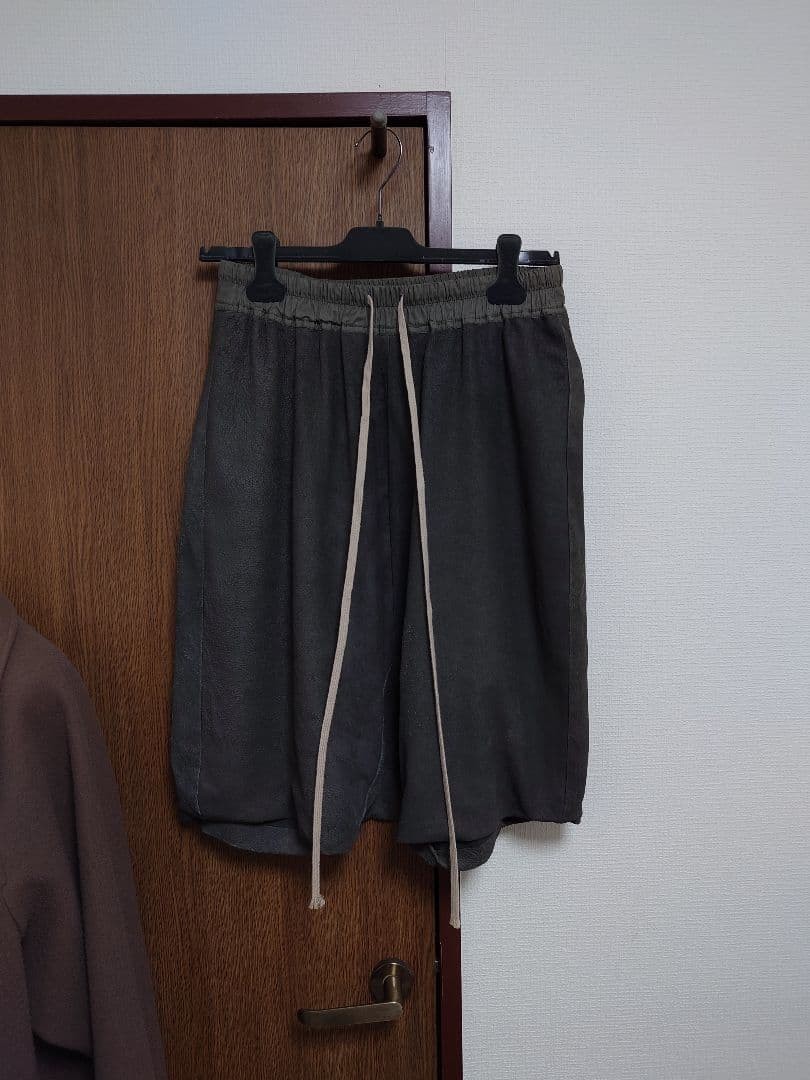 Rick Owens Mega Blister Leather Pods Shorts 46 Waist 33cm Rare