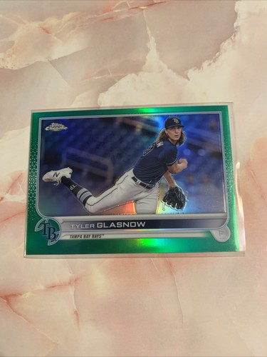 2022 Topps Chrome - Tyler Glasnow #152 Green Refractor /99