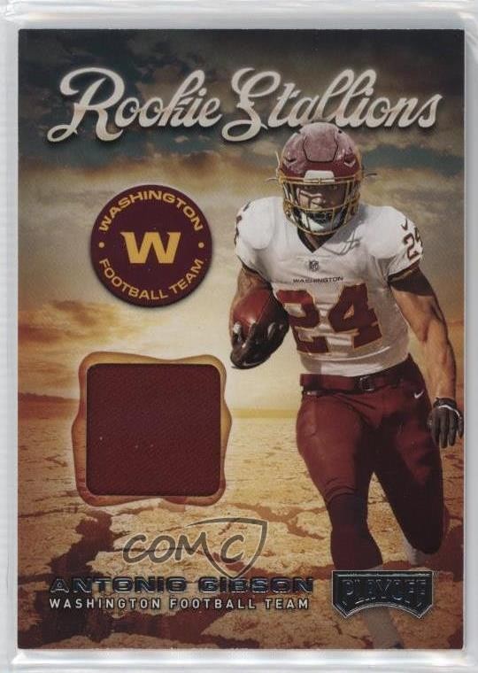 2020 Panini Playoff Rookie Stallions Antonio Gibson #RS-28 RC 0l2q