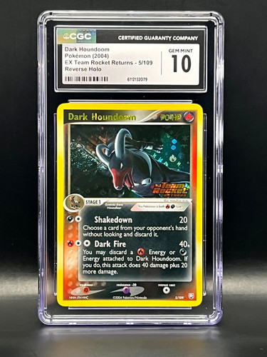 Dark Houndoom graded CGC 10 for sale on eBay