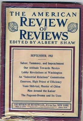 The American Review of Reviews September 1913 