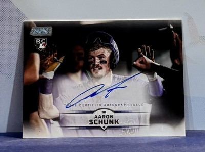 2025 Topps Stadium Club Autograph Aaron Schunk SCBA-AS (RC)