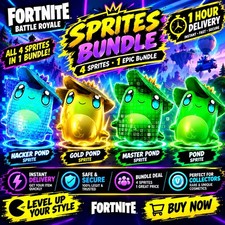 4 ALL NEW POND BUNDLE 1 hour delivery Sprite ...