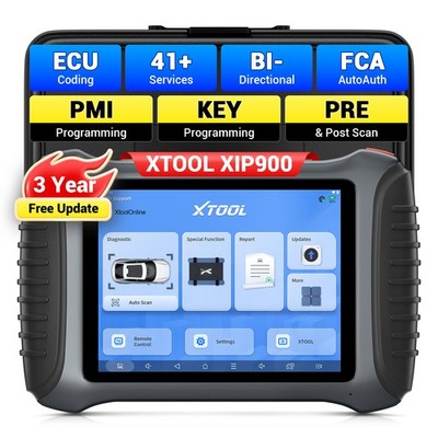 XTOOL IP900 Bidirectional Diagnostic ECU Coding OBD2 Scanner Pre & Post Scan FCA