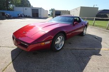 1989 Burgundy Chevrolet Corvette   | C4 Corvette Photo 1