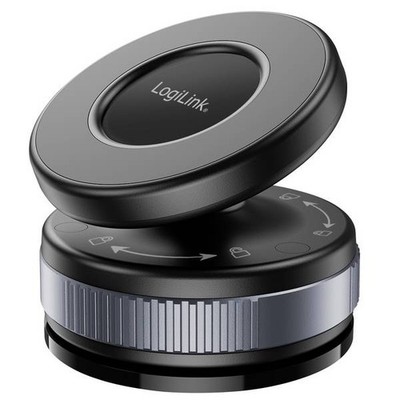 LogiLink AA0197 Smartphone Holder Black, Aluminum