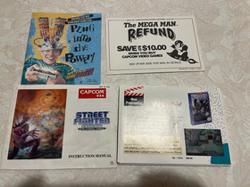 Nintendo NES Street Fighter 2010 NICE WORKS w instructions Box Styrofoam Inserts