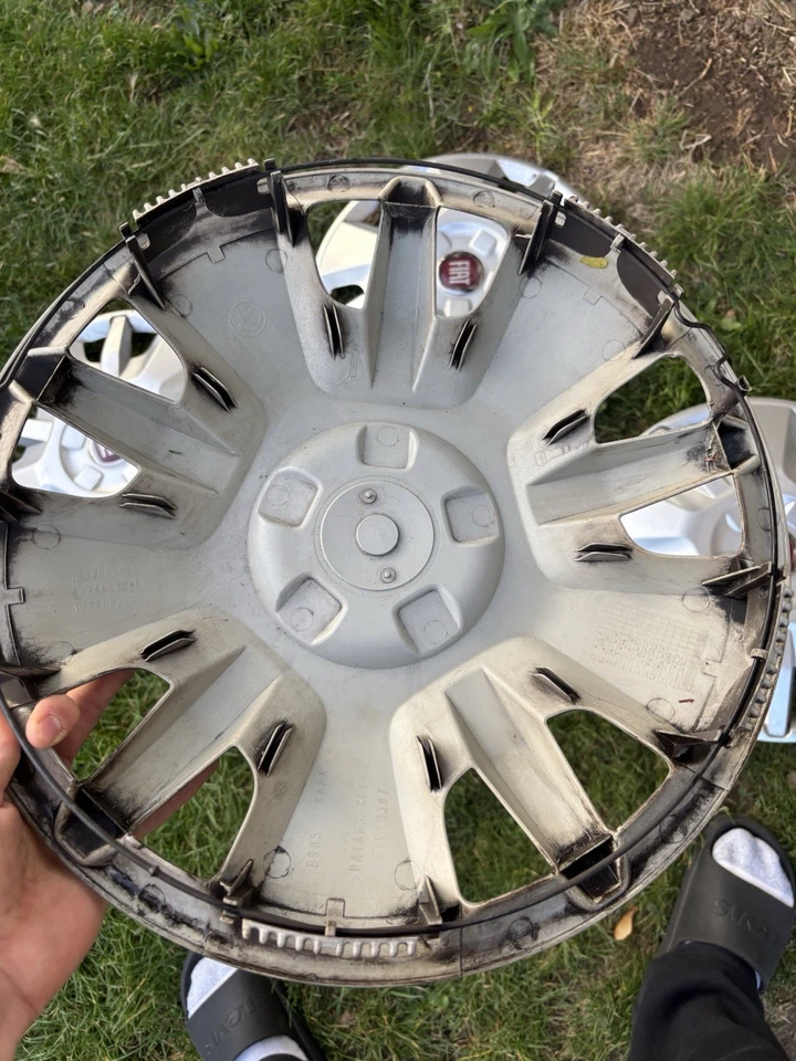 4x originale Fiat Radkappen – gebraucht, guter Zustand 15 Zoll 1374086080 - Bild 3 von 4