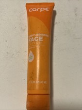 Carpe Sweat Absorbing Face Lotion Fragrance Free 1.35 FL OZ 40 ML