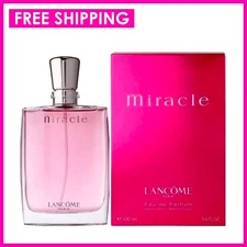Miracle By Lancome 3.4 oz Eau De Parfum Spray for Women - New & Sealed