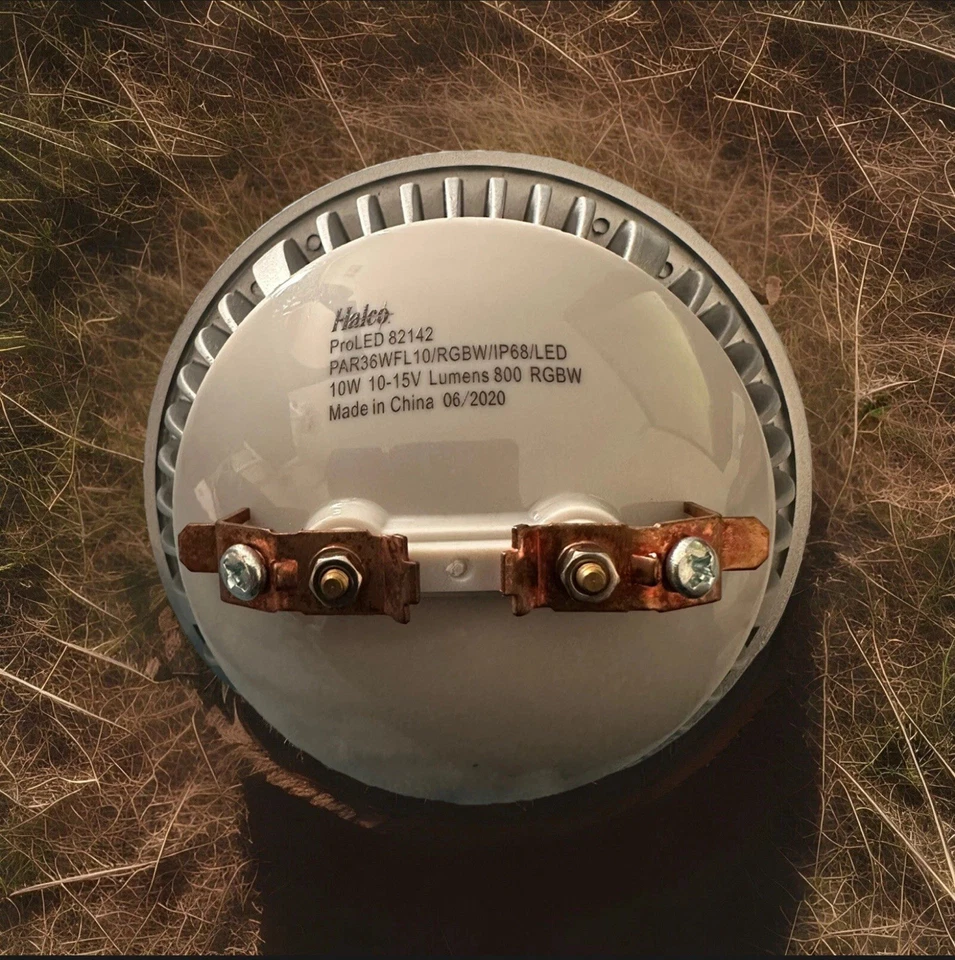 Colorsplash White RGBW LED PAR36 Lamp With Bluetooth 2700K Halco Lighting Tech - Image 2 of 2