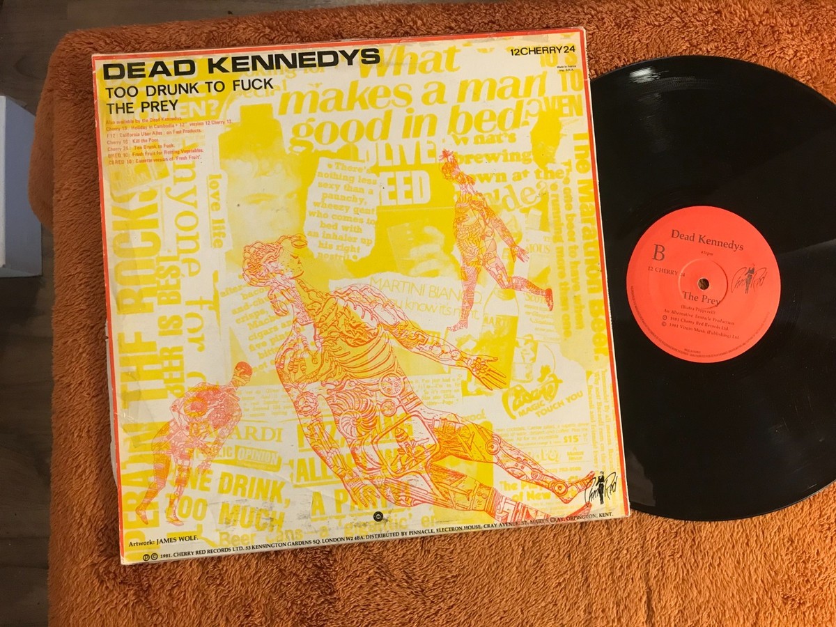 Dead Kennedys Too Drunk To Fuck 12