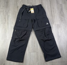 Men's Size S -Nike ACG Smith Summit Cargo Pants 2025 Black -HV0591 010 -NEW-
