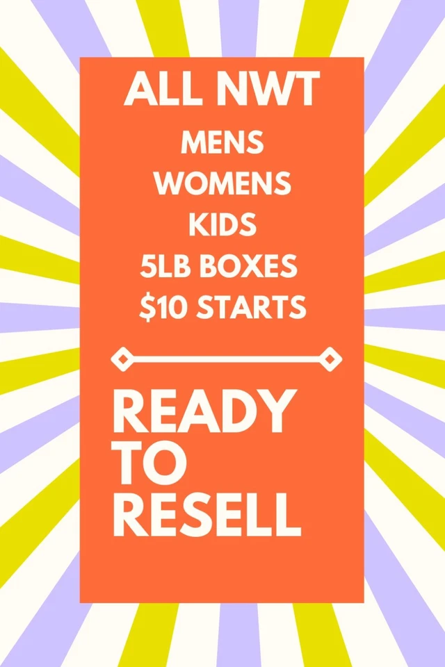 5lb NWT Reseller Boxes $10 Starts