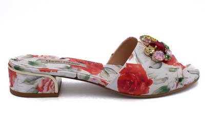 Marino Fabiani Italian Designer Sandals New Collection Multicolored