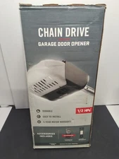 !! NEW !! Genie 1/2 HP Durable Chain Drive Garage Door Opener 1035-VE2 38956RR