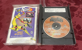 Sega Saturn Three Dirty Dwarves Game, Case , Art Work & Manual - Tested!