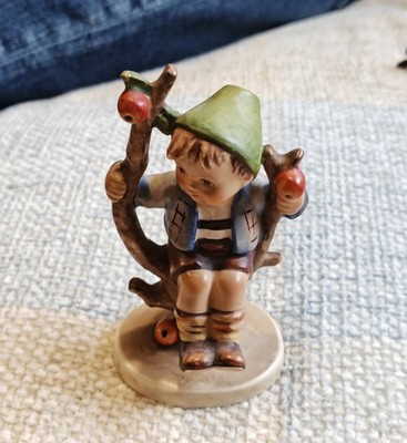 Hummel Apfelbaum Junge Figur Goebel Vintage W Germany gemarkt 142 mit 3/0