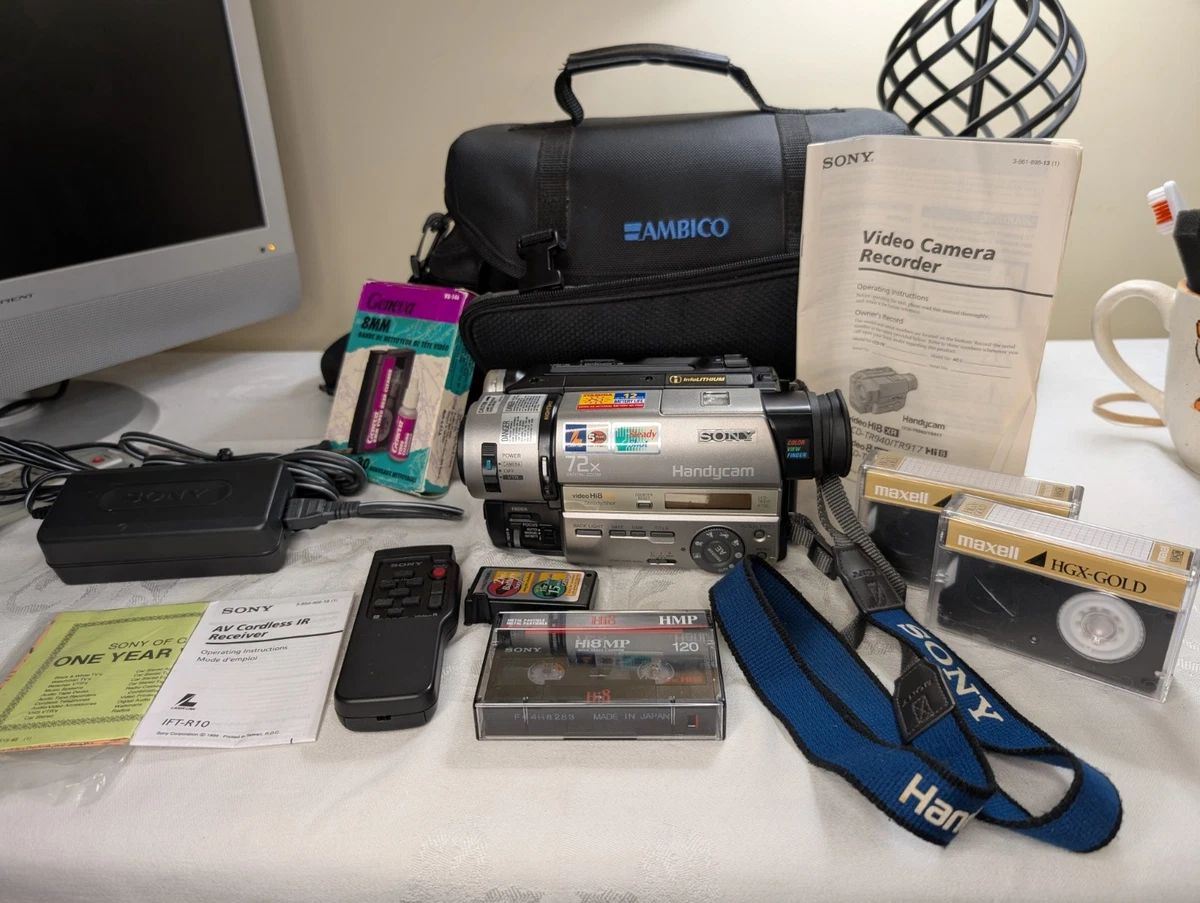 Sony Handycam 72x Digital Zoom Hi8 Camcorders for sale | eBay