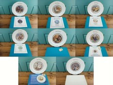 Coalport Christmas Plates Vintage Bone China Collectible