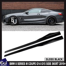 SEITENSCHWELLERVERL�NGERUNG KLINGEN GL�NZEND SCHWARZ F�R BMW 8ER M COUPE G14 G15 2019+