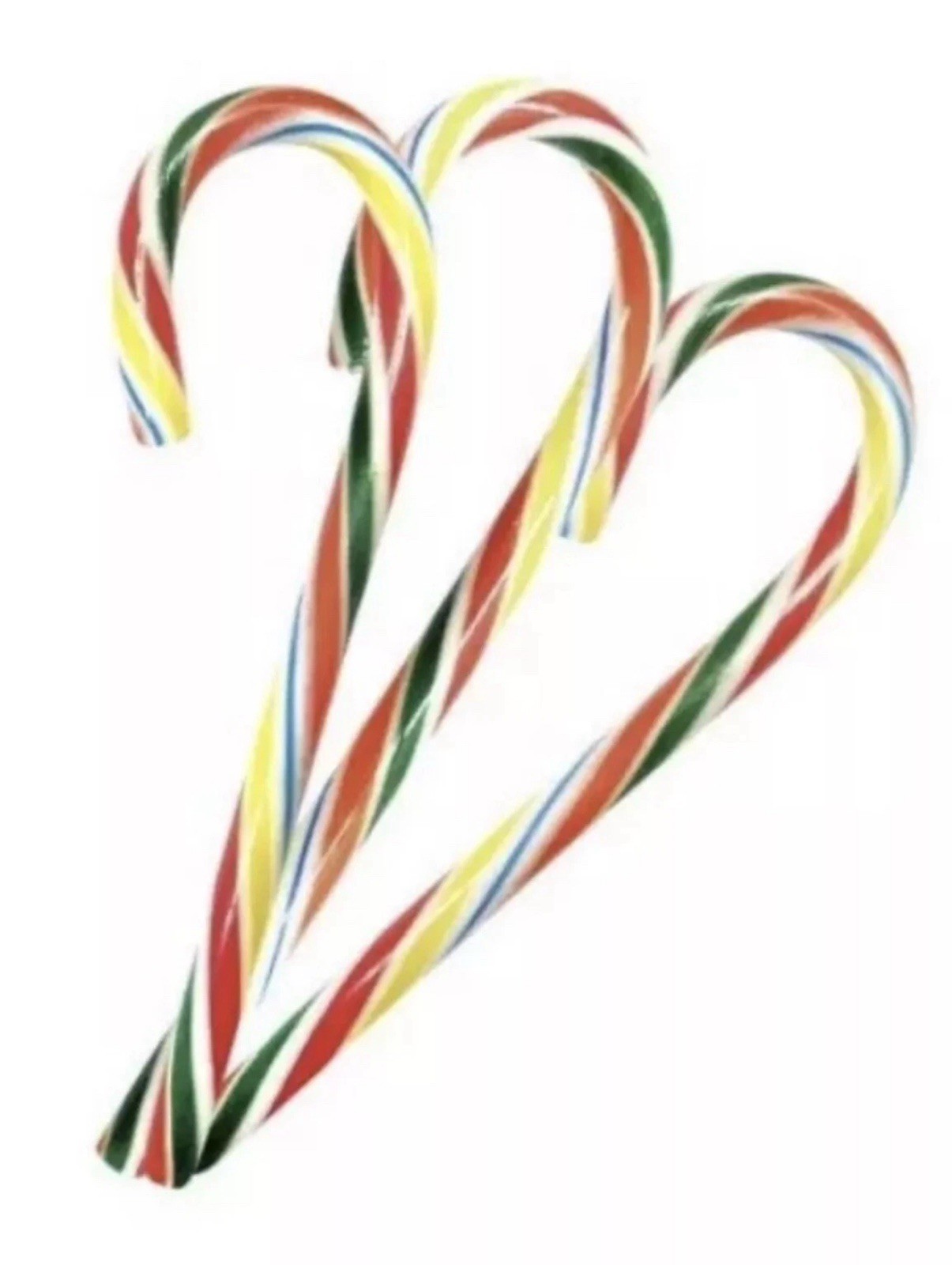 Spangler Multi-Colored Cherry Candy (60) Canes 5 Boxes 12 Each Exp. 4/1/2027