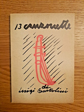 13 canzonette di Luigi Bartolini, All'Insegna del Pesce d'Oro, 1961, copia n 381