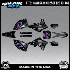 Graphics Kit for Kawasaki KX250F (2013-2016) KX 250F Axis Series -Magenta
