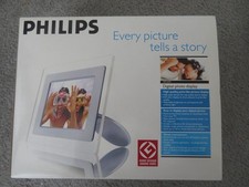 New Philips Photo Frame 7FF1AW/37 Open Box Ne...