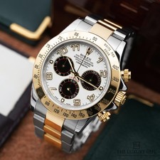 Rolex Daytona 116523 - 2003, Box & Papers Rolex Service 2025 - Panda White Ra...