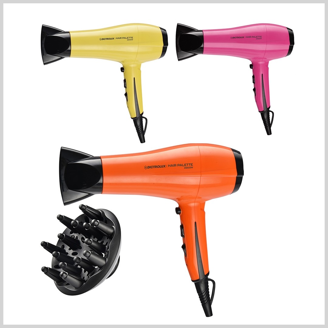 ASCIUGACAPELLI HAIR- 3 TEMPERATURE - 2 VELOCITA' 2200W DIFFUSORE ASSORTITI (1pz)
