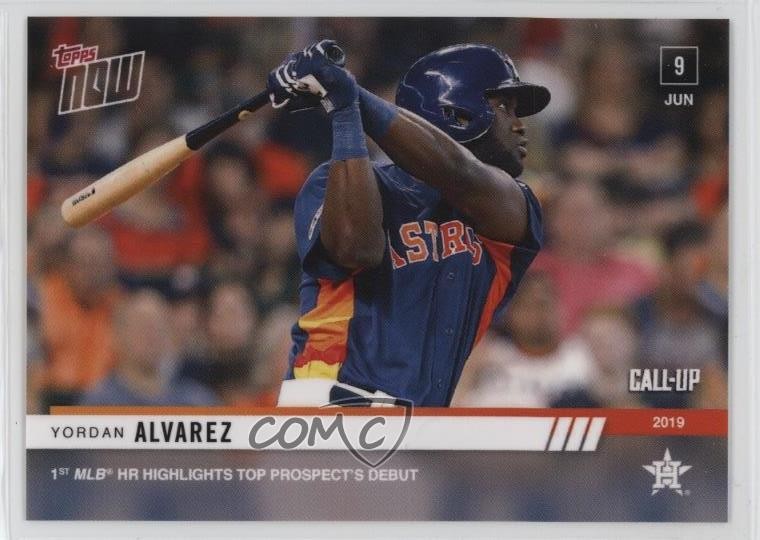 2019 Topps Now /2241 Yordan Alvarez #351 0ae