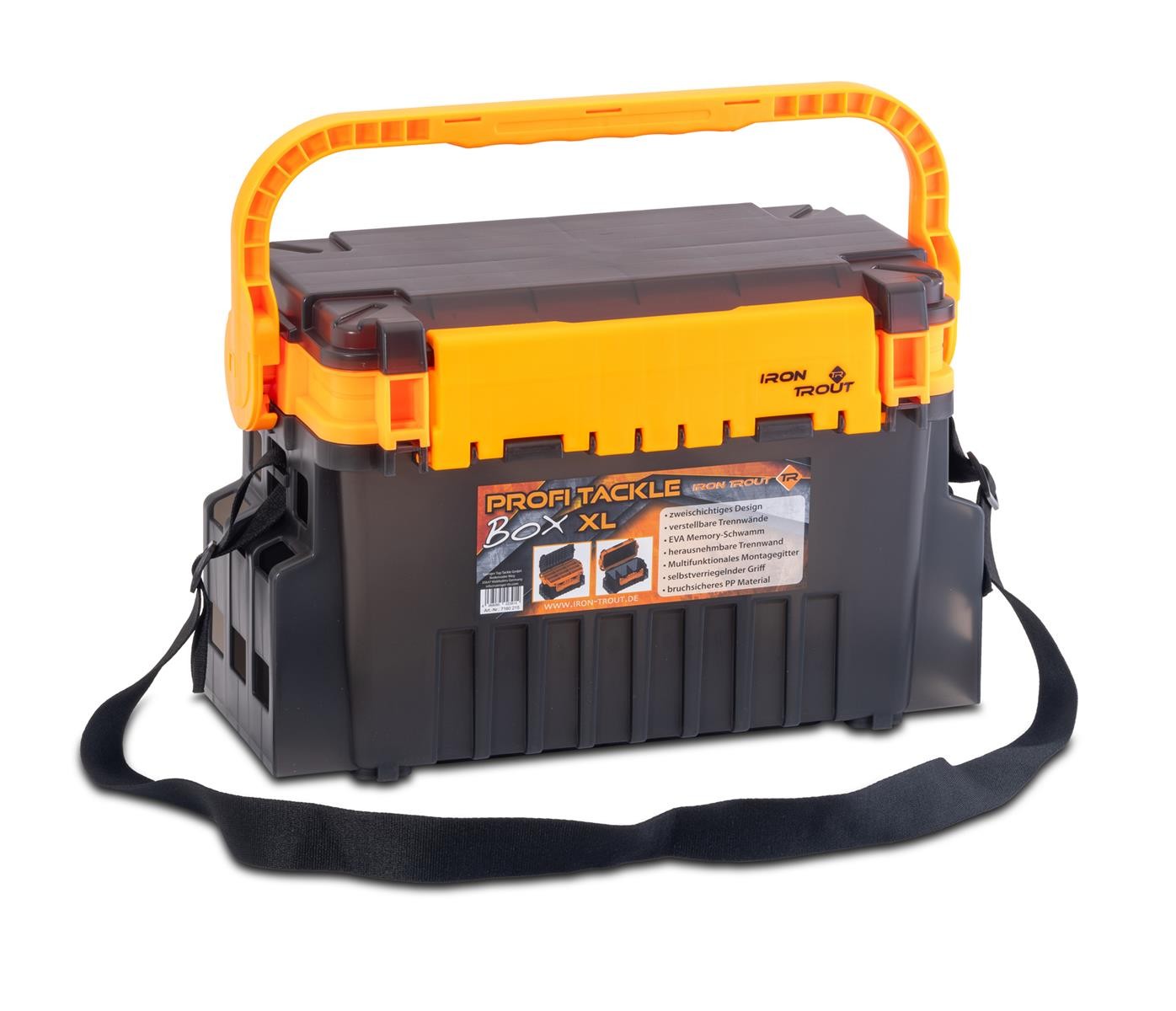 Trout Profi Tackle Box XL 43 x 235 x 28 Gertekoffer Forellenangeln 14090₽