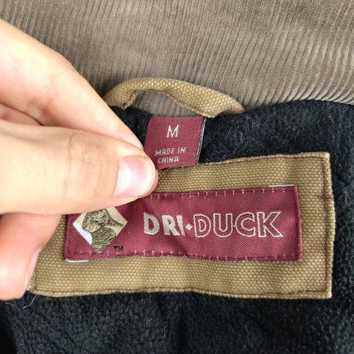 Dri Duck Canvas Jacket Men's M Brown Workwear - Picture 4 of 8