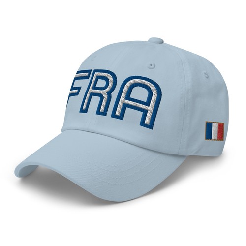 Casquette de baseball football rétro FRA drapeau national France chapeau papa - Photo 12/13