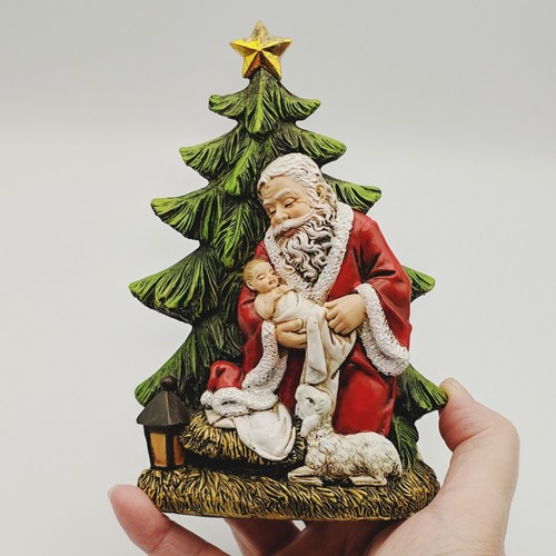 Joseph Studio by Roman, Inc Kneeling Santa The Promise of Christmas Figurine - Picture 3 of 10