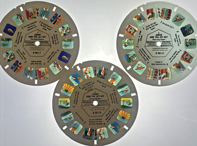 View Master Jimbo and the Jet-Set 3 Rollen Set D261 BBC Kinder TV Cartoon