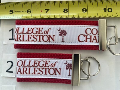 College of Charleston Keychain College Fob Stocking Stuffer Great Gift 4 Him Her