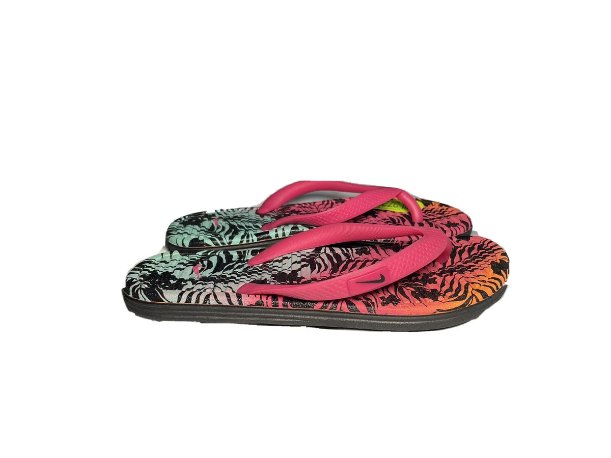 web incompleto Maestro NIKE SOLARSOFT THONG FLIP FLOPS FOR GIRLS SIZE 12c FREE SHIPPING | eBay