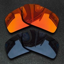 US Orange Black Polarized Replacement Lenses For-Oakley Gascan Small
