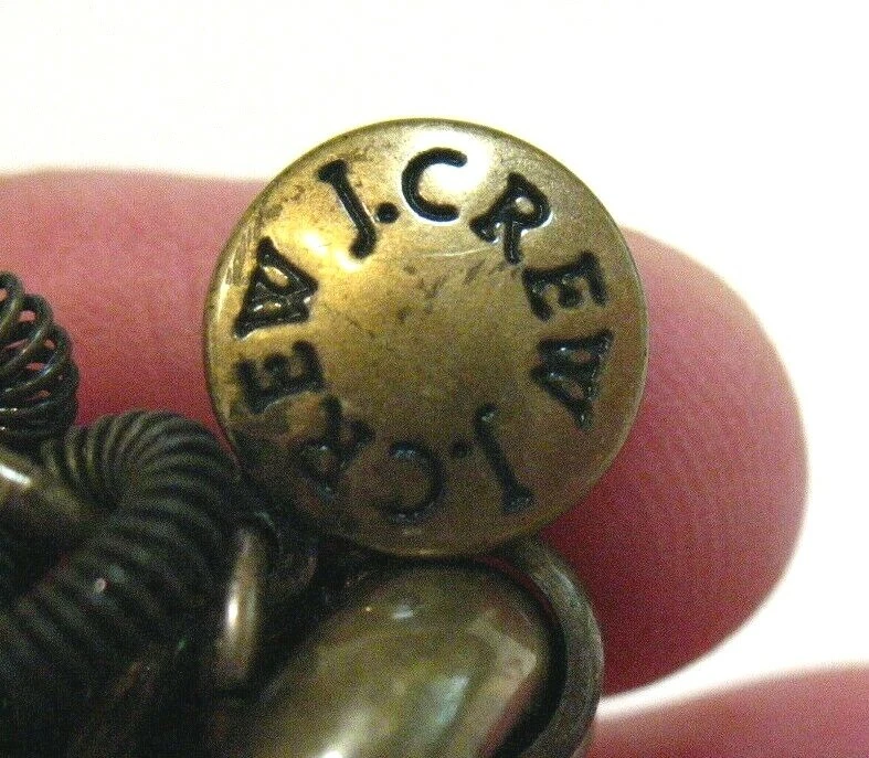 COLLAR DECLARACIÓN HAMACA PERLA IMITACIÓN 5 HEBRAS J CREW GRIS Firmado 21"-23" Foto 2 de 2