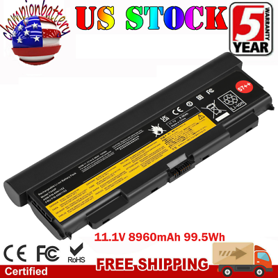 6/9Cell T440P Battery for Lenovo ThinkPad T540P L440 L540 W540