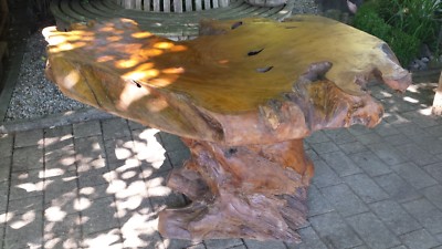Tisch Teakholz Unikat Asia Gärten Relax Ambiente Deko Terrasse Indonesien Bali