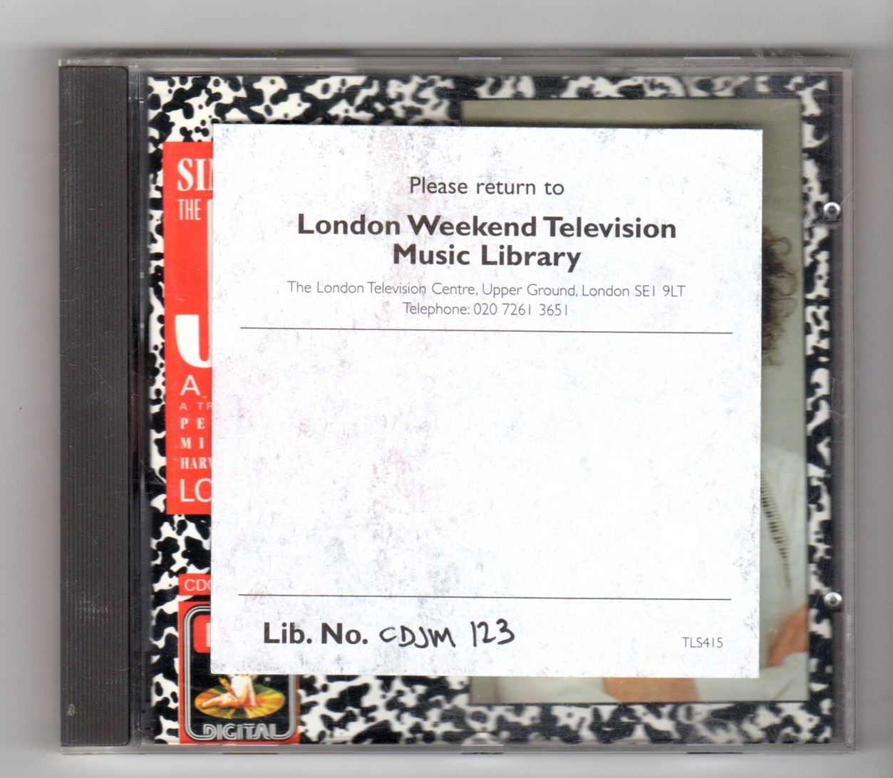 (IO240) Simon Rattle, The Jazz Album - 1987 CD