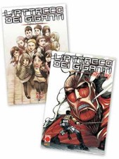 L'Attacco dei Giganti N° 34 - Variant Bundle The Beginning - Planet Manga - ITA