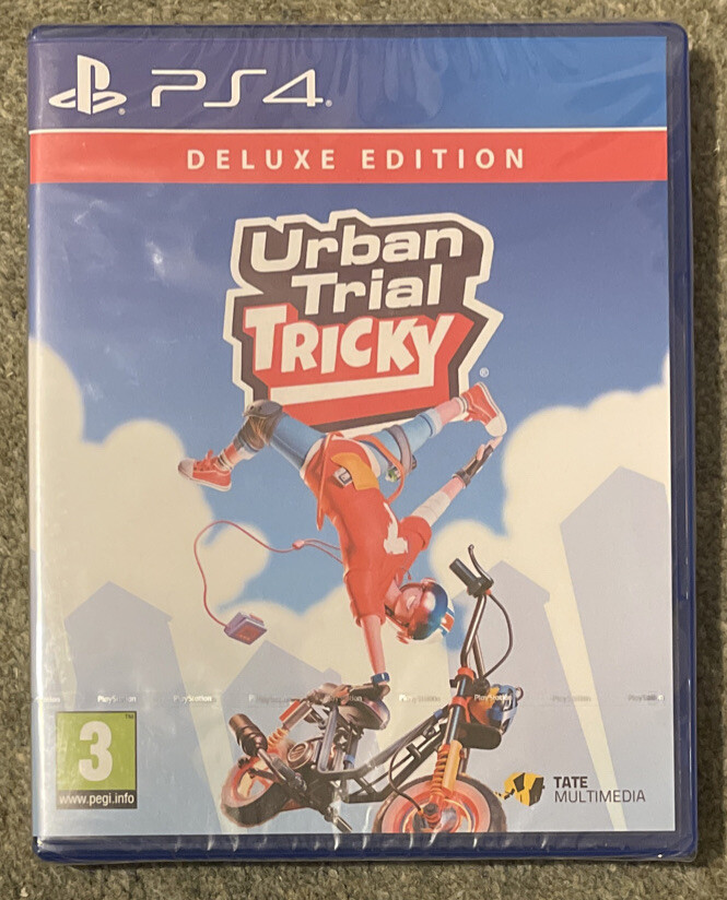 Urban Trial Tricky - Deluxe Edition   NEW SEALED PlayStation 4 PS4 Game   EB40